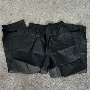 Men’s Black Rain Pants